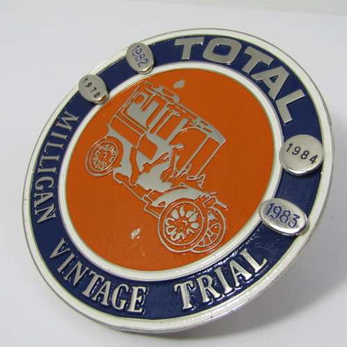 Road Total Milligan vintage Trial car badge for sale in Cape Town (ID